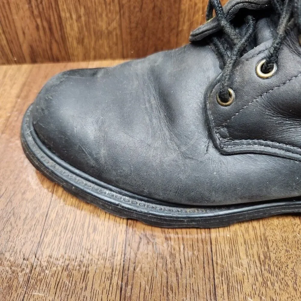 Red Wing Shoes Steel Toe Boots Mens Size 8 ANSI Z41 PT91 F1/75 C/75 PR